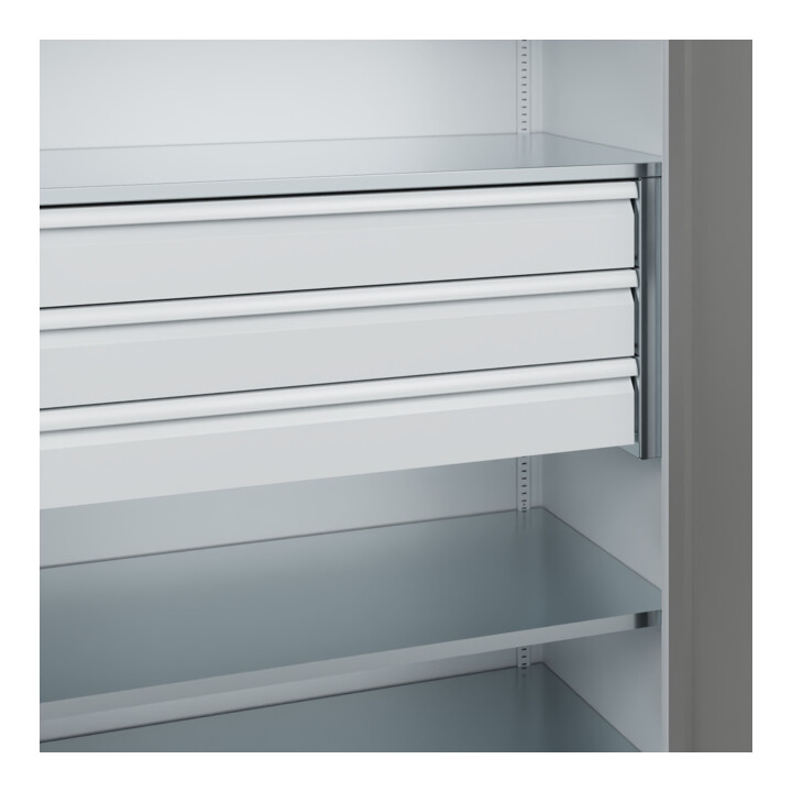 C+P Armoire à charges lourdes Acurado Pro 1950 x 1200 x 600 mm 7035/0004