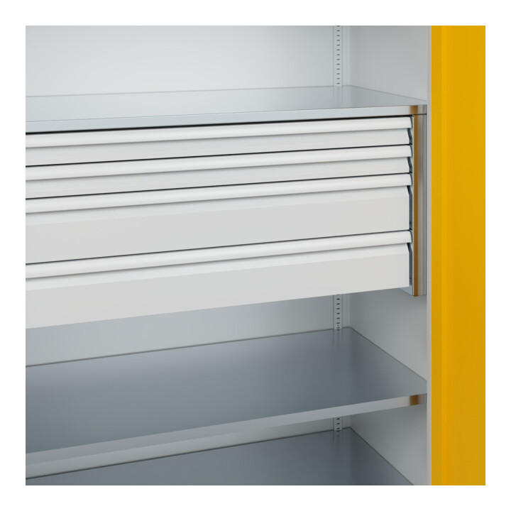 C+P Armoire à charges lourdes Acurado Pro 1950 x 1200 x 600 mm 7035/1004