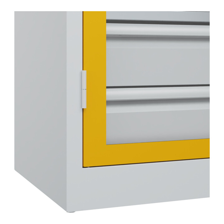 C+P Armoire à charges lourdes Acurado Pro 1950 x 1200 x 600 mm 7035/1004