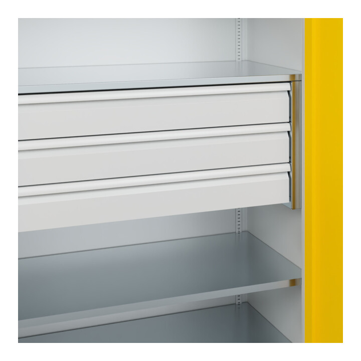 C+P Armoire à charges lourdes Acurado Pro 1950 x 1200 x 600 mm 7035/1023