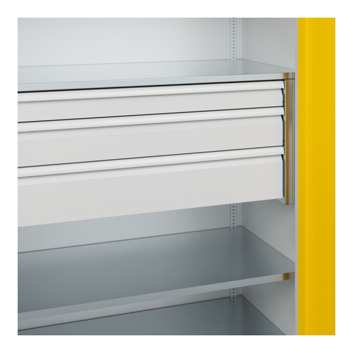 C+P Armoire à charges lourdes Acurado Pro 1950 x 1200 x 600 mm 7035/1023