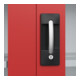 C+P Armoire à charges lourdes Acurado Pro 1950 x 1200 x 600 mm 7035/3000