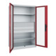 C+P Armoire à charges lourdes Acurado Pro 1950 x 1200 x 600 mm 7035/3003