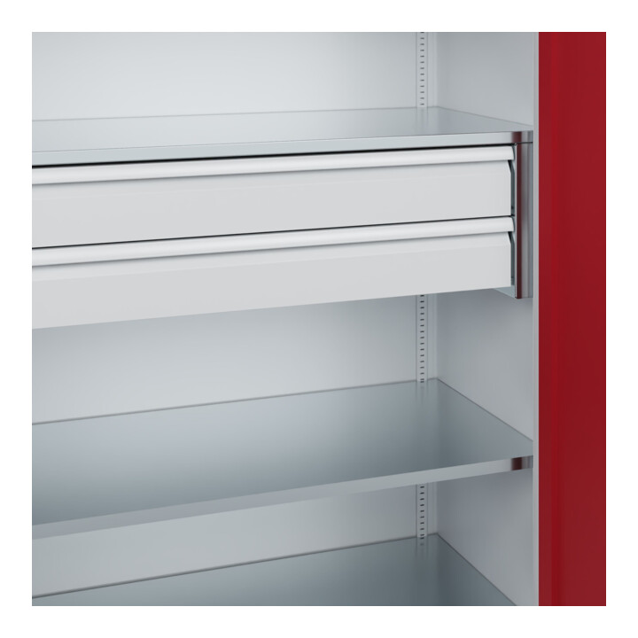 C+P Armoire à charges lourdes Acurado Pro 1950 x 1200 x 600 mm 7035/3003