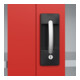 C+P Armoire à charges lourdes Acurado Pro 1950 x 1200 x 600 mm 7035/3020