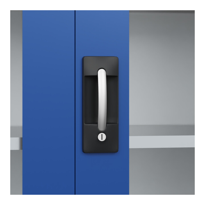 C+P Armoire à charges lourdes Acurado Pro 1950 x 1200 x 600 mm 7035/5010
