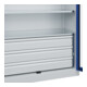 C+P Armoire à charges lourdes Acurado Pro 1950 x 1200 x 600 mm 7035/5010