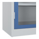 C+P Armoire à charges lourdes Acurado Pro 1950 x 1200 x 600 mm 7035/5023