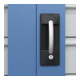 C+P Armoire à charges lourdes Acurado Pro 1950 x 1200 x 600 mm 7035/5023