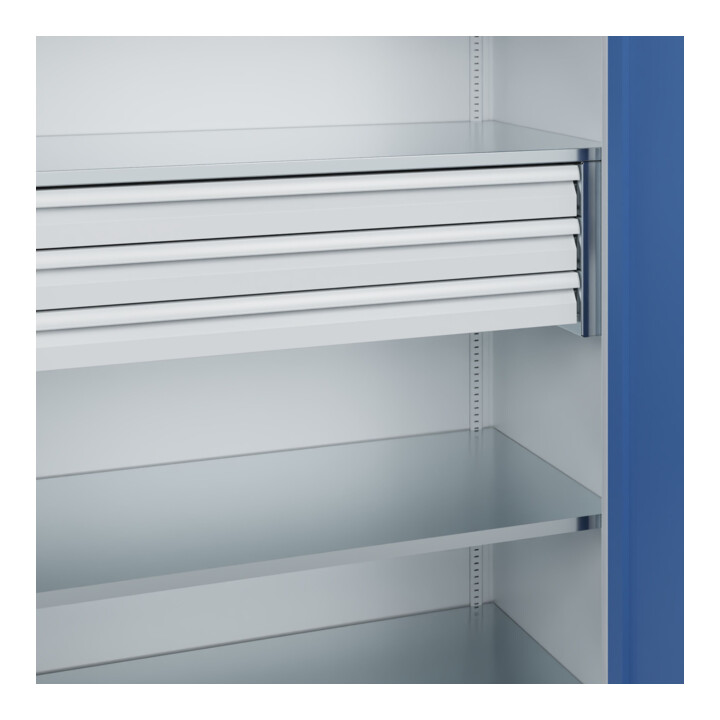 C+P Armoire à charges lourdes Acurado Pro 1950 x 1200 x 600 mm 7035/5023