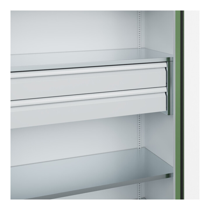 C+P Armoire à charges lourdes Acurado Pro 1950 × 1200 × 600 mm 7035/6011