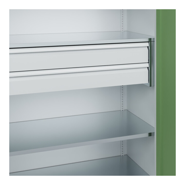 C+P Armoire à charges lourdes Acurado Pro 1950 × 1200 × 600 mm 7035/6011