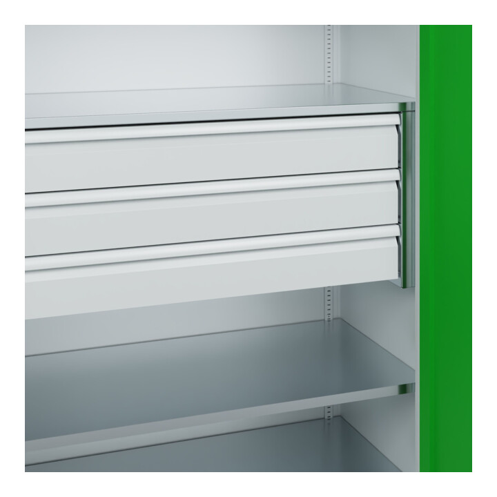 C+P Armoire à charges lourdes Acurado Pro 1950 x 1200 x 600 mm 7035/6037