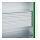 C+P Armoire à charges lourdes Acurado Pro 1950 x 1200 x 600 mm 7035/6037