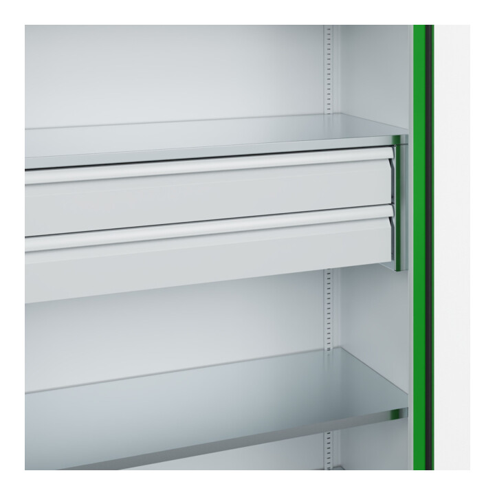 C+P Armoire à charges lourdes Acurado Pro 1950 x 1200 x 600 mm 7035/6037
