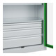 C+P Armoire à charges lourdes Acurado Pro 1950 x 1200 x 600 mm 7035/6037