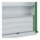 C+P Armoire à charges lourdes Acurado Pro 1950 x 1200 x 600 mm 7035/6037