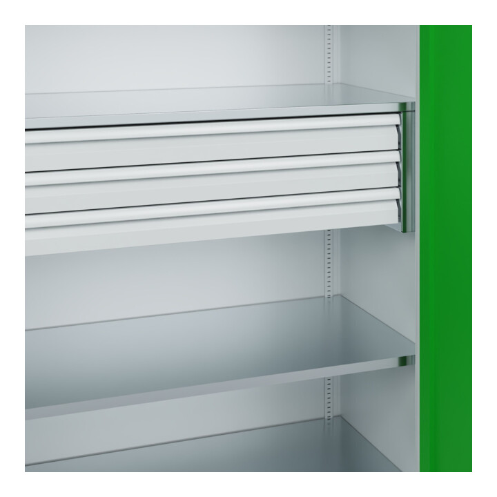 C+P Armoire à charges lourdes Acurado Pro 1950 x 1200 x 600 mm 7035/6037