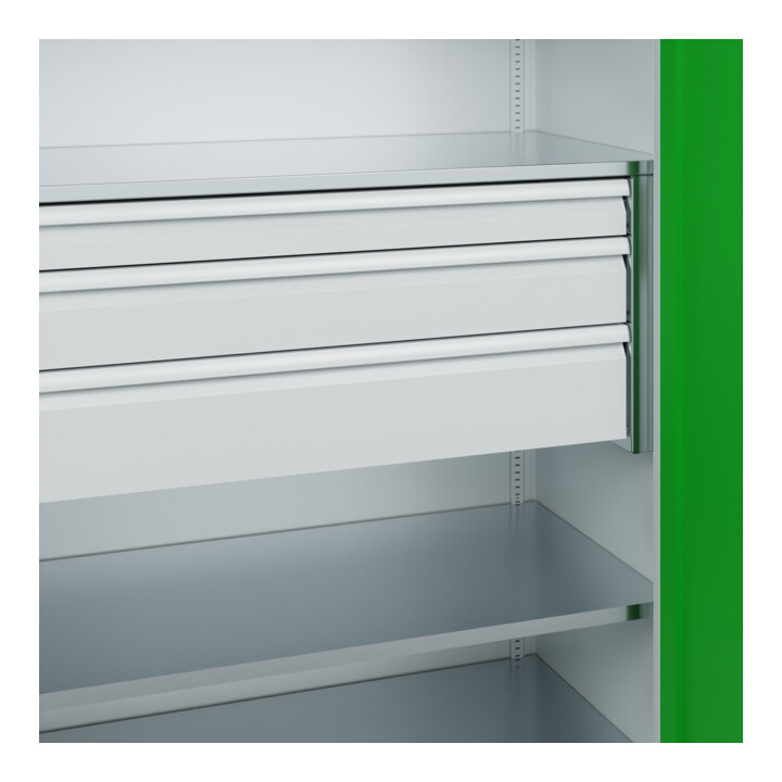 C+P Armoire à charges lourdes Acurado Pro 1950 x 1200 x 600 mm 7035/6037