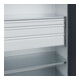 C+P Armoire à charges lourdes Acurado Pro 1950 × 1200 × 600 mm 7035/7016