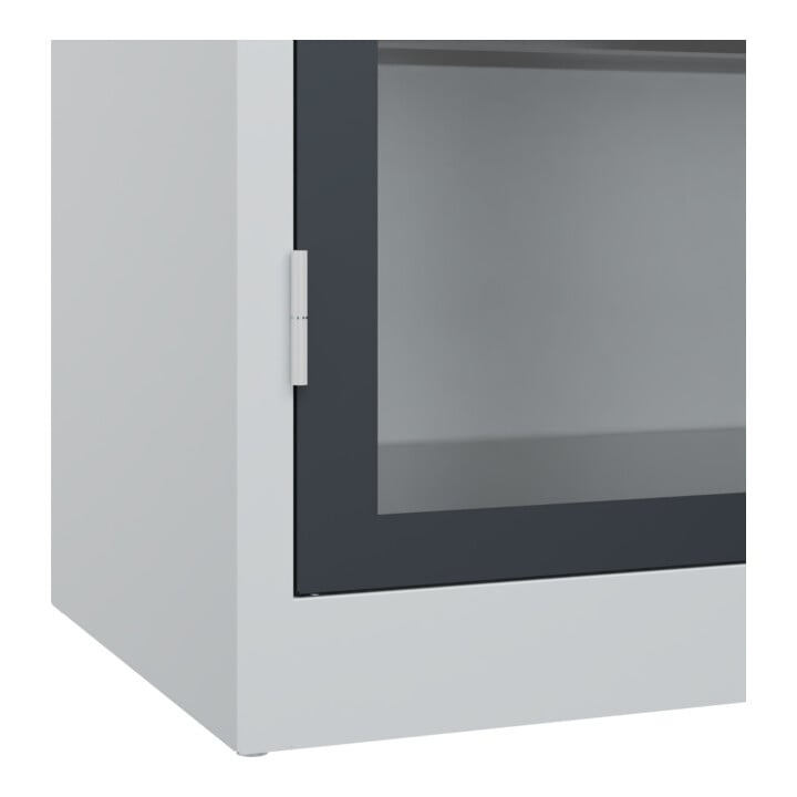 C+P Armoire à charges lourdes Acurado Pro 1950 x 1200 x 600 mm 7035/7016