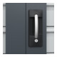 C+P Armoire à charges lourdes Acurado Pro 1950 x 1200 x 600 mm 7035/7016