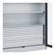 C+P Armoire à charges lourdes Acurado Pro 1950 x 1200 x 600 mm 7035/7016