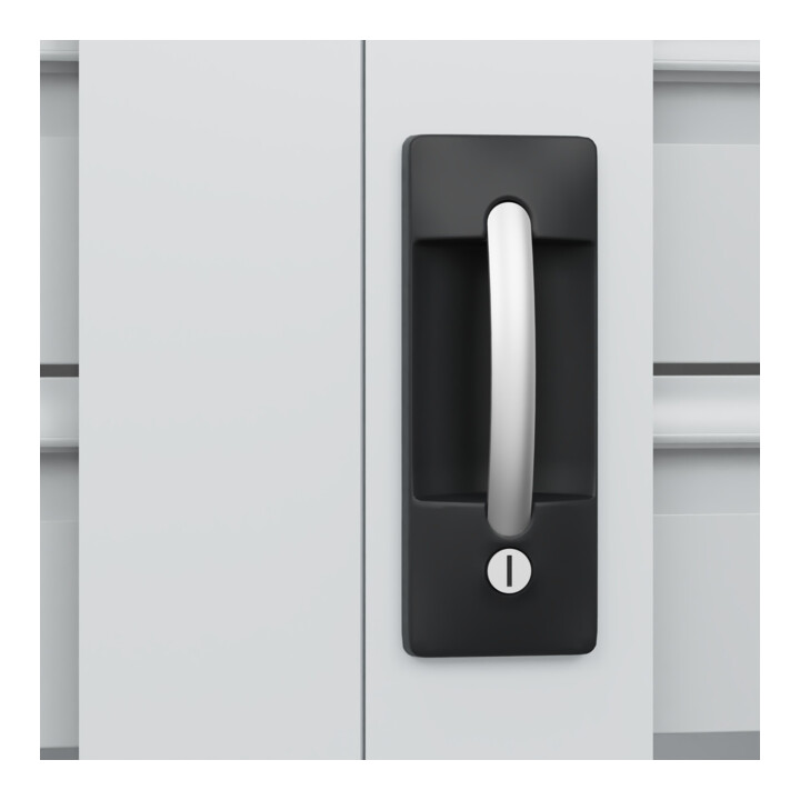 C+P Armoire à charges lourdes Acurado Pro 1950 x 1200 x 600 mm 7035/7035