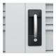 C+P Armoire à charges lourdes Acurado Pro 1950 x 1200 x 600 mm 7035/7035
