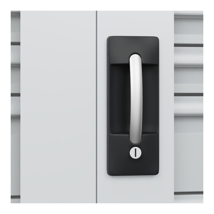 C+P Armoire à charges lourdes Acurado Pro 1950 x 1200 x 600 mm 7035/7035