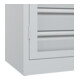 C+P Armoire à charges lourdes Acurado Pro 1950 x 1200 x 600 mm 7035/7035