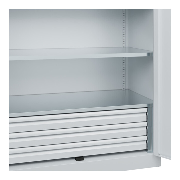 C+P Armoire à charges lourdes Acurado Pro 1950 x 1200 x 600 mm 7035/7035