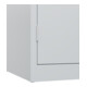 C+P Armoire à charges lourdes Acurado Pro 1950 x 1200 x 600 mm 7035/7035