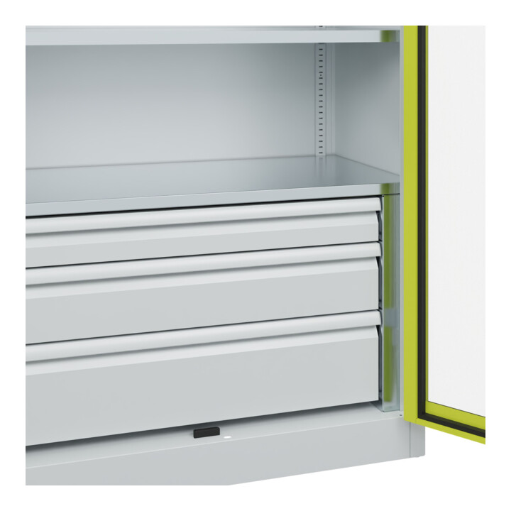 C+P Armoire à charges lourdes Acurado Pro 1950 x 1200 x 600 mm