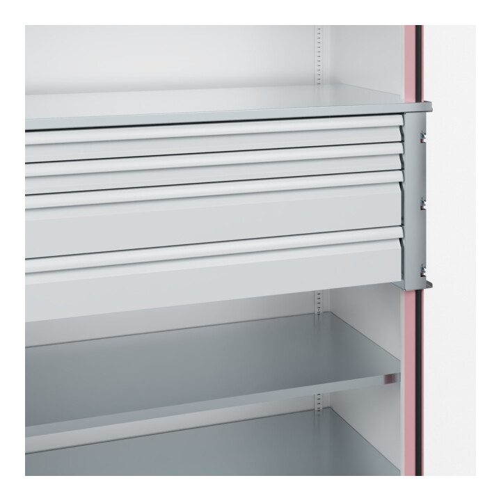 C+P Armoire à charges lourdes Acurado Pro 1950 x 1200 x 600 mm 9016/3015