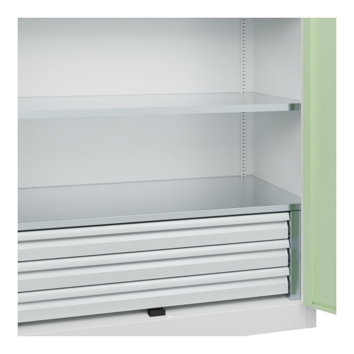 C+P Armoire à charges lourdes Acurado Pro 1950 x 1200 x 600 mm 9016/6019