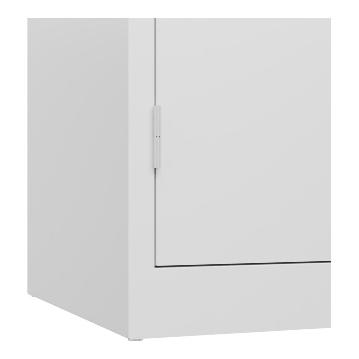 C+P Armoire à charges lourdes Acurado Pro 1950 x 1200 x 600 mm 9016/9016