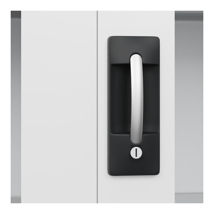 C+P Armoire à charges lourdes Acurado Pro 1950 x 1200 x 600 mm 9016/9016