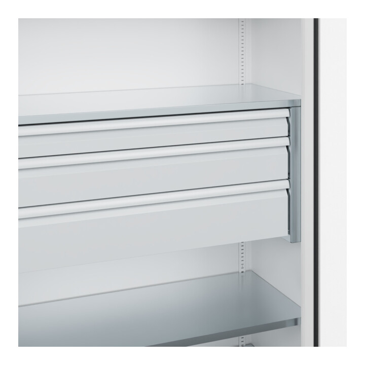 C+P Armoire à charges lourdes Acurado Pro 1950 x 1200 x 600 mm 9016/9016