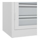 C+P Armoire à charges lourdes Acurado Pro 1950 x 1200 x 600 mm 9016/9016