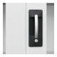 C+P Armoire à charges lourdes Acurado Pro 1950 x 1200 x 600 mm 9016/9016