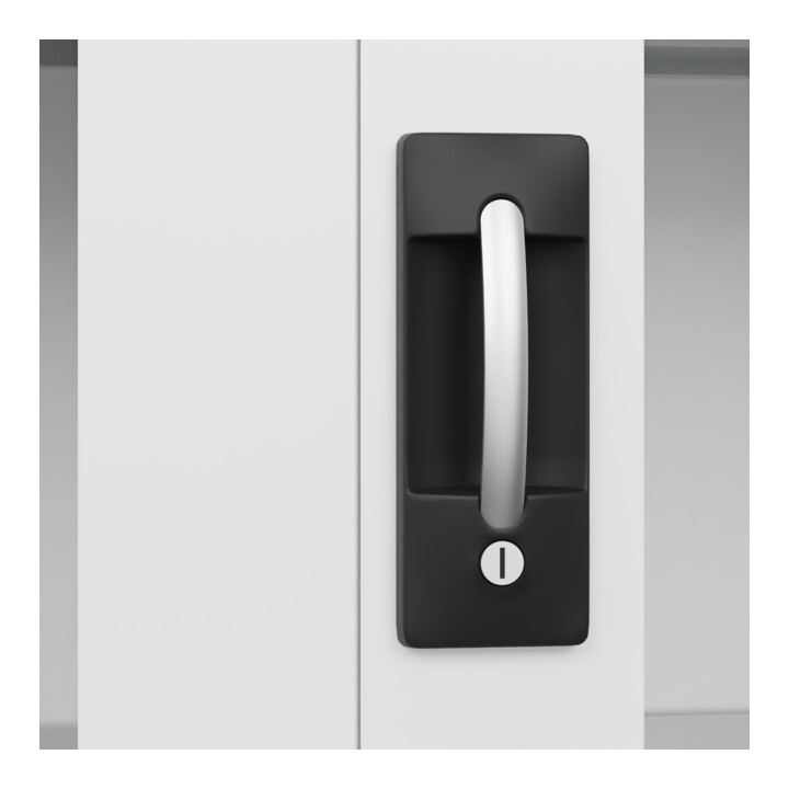 C+P Armoire à charges lourdes Acurado Pro 1950 x 1200 x 600 mm 9016/9016