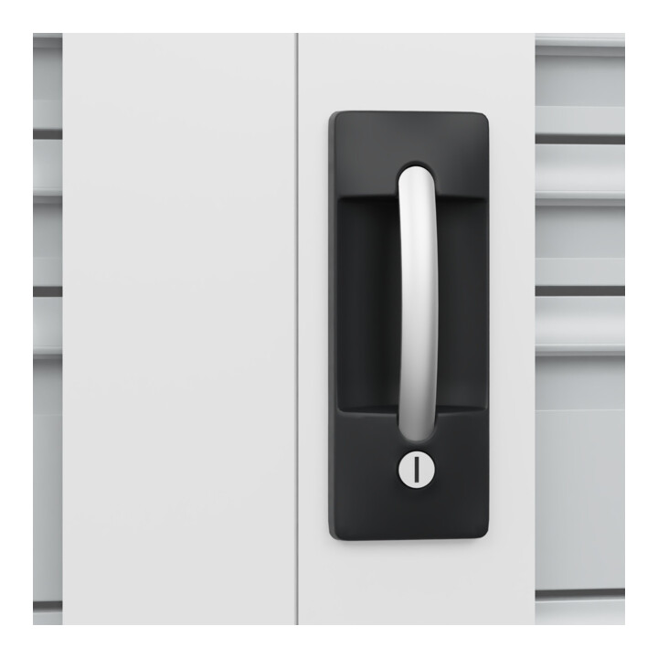 C+P Armoire à charges lourdes Acurado Pro 1950 x 1200 x 600 mm 9016/9016
