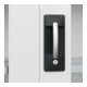 C+P Armoire à charges lourdes Acurado Pro 1950 x 1200 x 600 mm 9016/9016