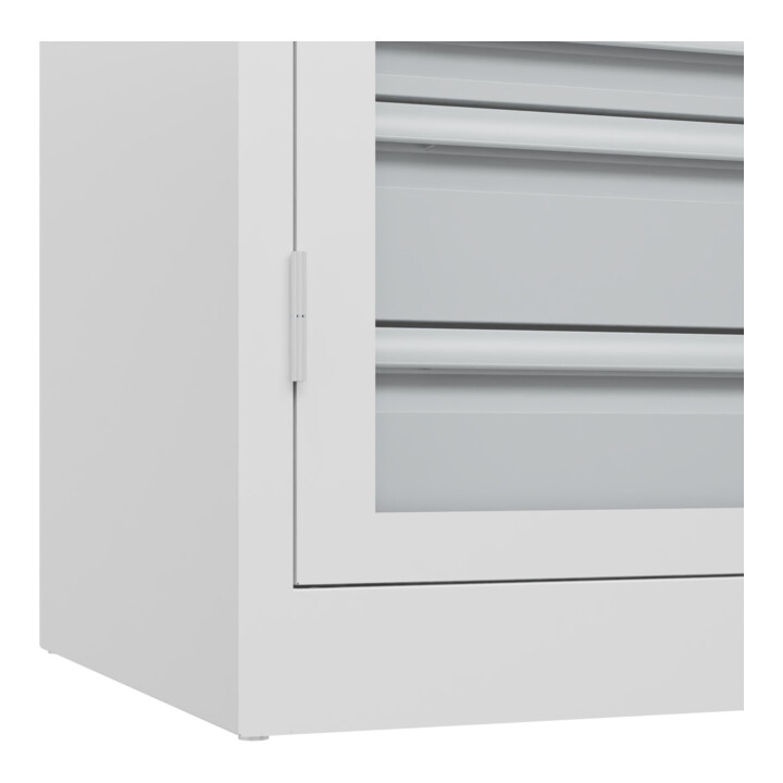 C+P Armoire à charges lourdes Acurado Pro 1950 x 1200 x 600 mm 9016/9016