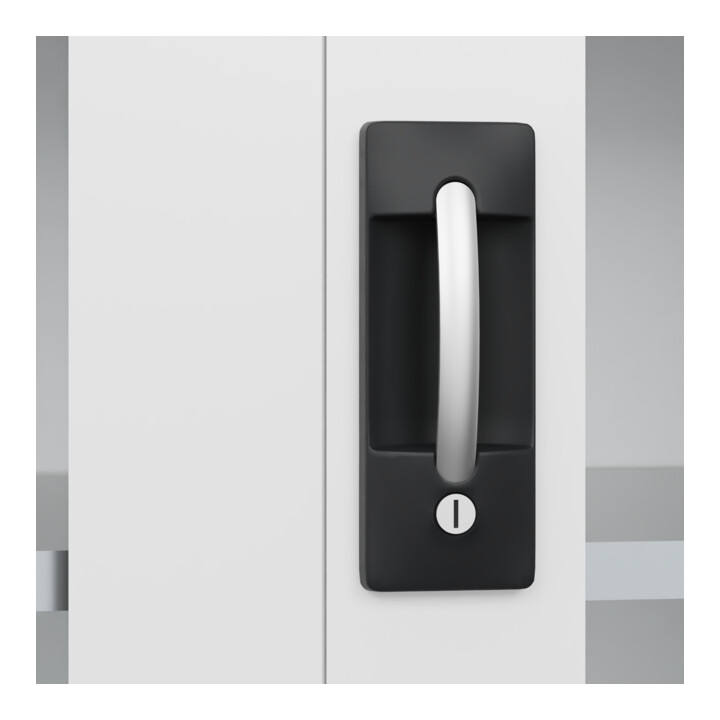 C+P Armoire à charges lourdes Acurado Pro 1950 x 1200 x 600 mm 9016/9016