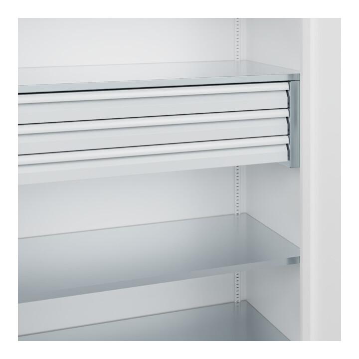 C+P Armoire à charges lourdes Acurado Pro 1950 x 1200 x 600 mm 9016/9016