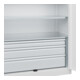 C+P Armoire à charges lourdes Acurado Pro 1950 x 1200 x 600 mm 9016/9016