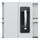 C+P Armoire à charges lourdes Acurado Pro 1950 x 1200 x 600 mm avec tiroirs noir/gris