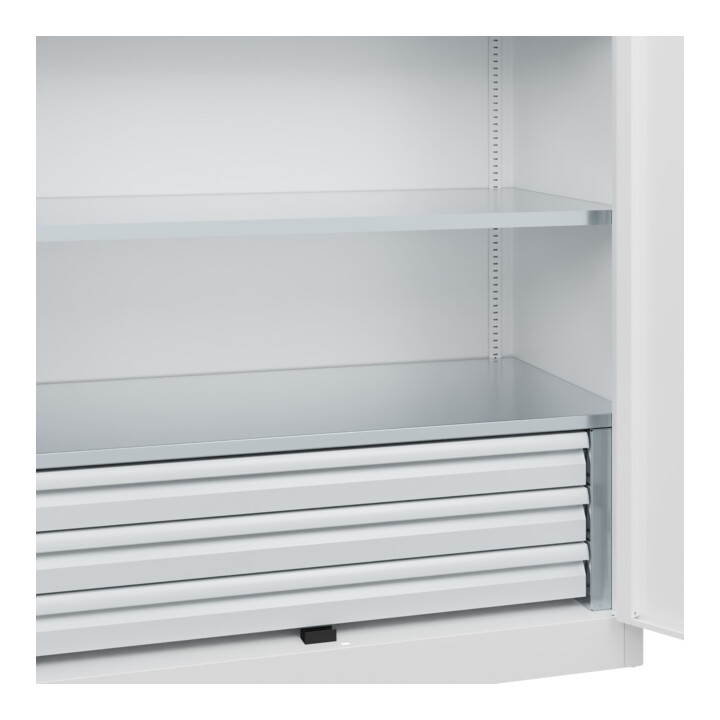 C+P Armoire à charges lourdes Acurado Pro 1950 x 1200 x 600 mm blanc